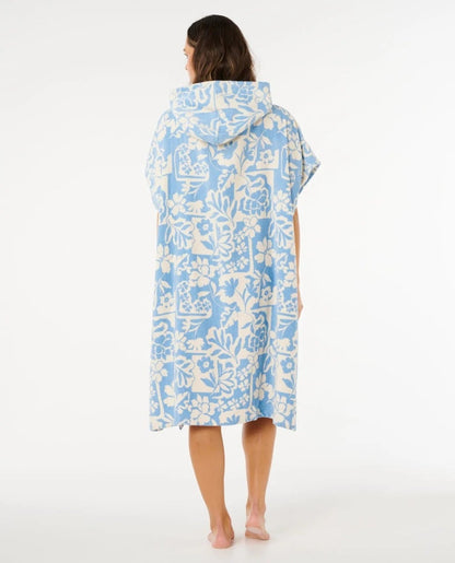 Rip Curl Mixed Hooded Towel - Blissful Blue