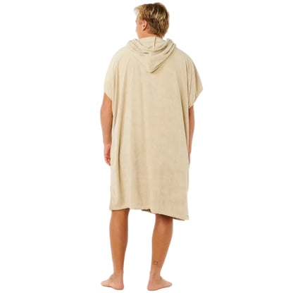 Rip Curl Brand Hooded Towel - Khaki