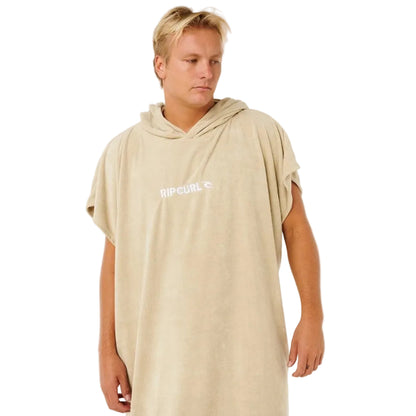 Rip Curl Brand Hooded Towel - Khaki
