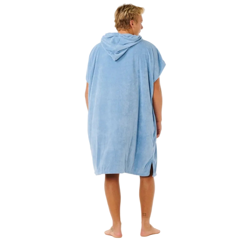 Rip Curl Brand Hooded Towel - Faded Denim