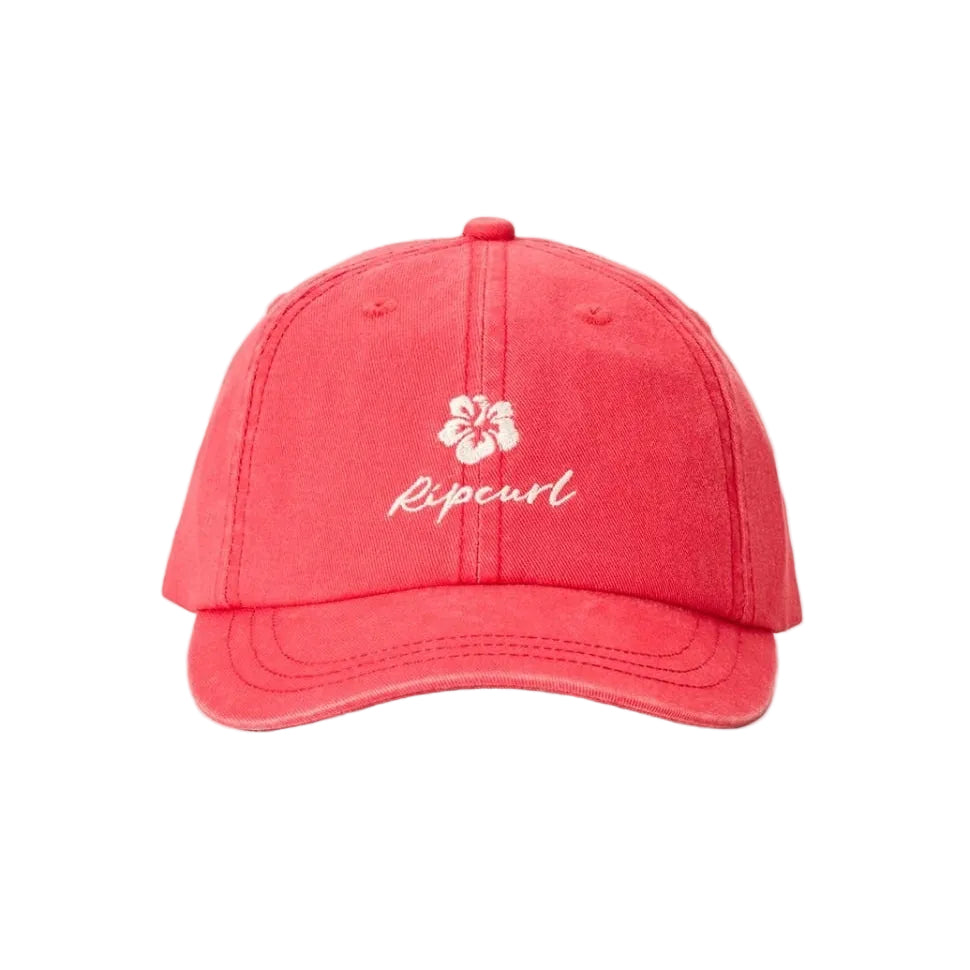 Rip Curl Washed Twill Girls Cap - Red