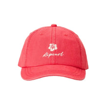 Rip Curl Washed Twill Girls Cap - Red