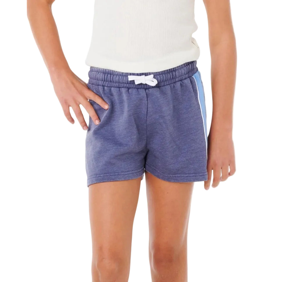 Rip Curl Sunshine Revival Girls Shorts in Navy