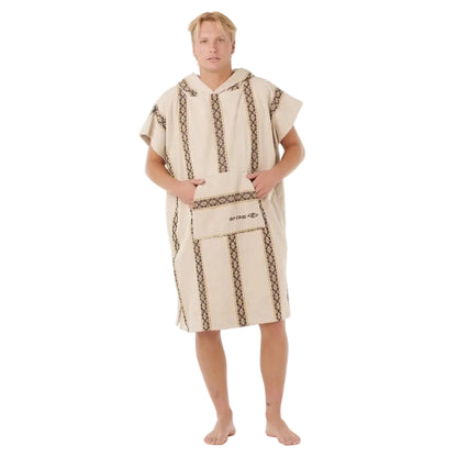 Rip Curl Classic Surf Hooded Towel in Bone