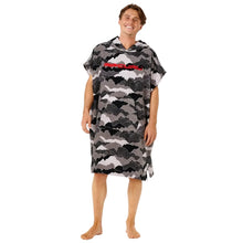 Rip Curl Fun Times Hooded Towel - Black/Grey