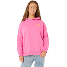 Rip Curl Surf Puff Girls Hoodie in Super Pink