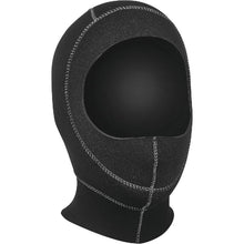 SEAC Standard 3mm Wetsuit Hood 2021 - Black - Front