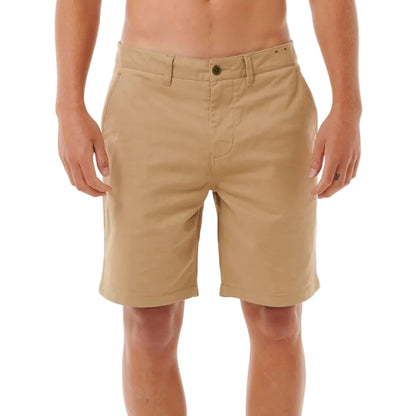 Rip Curl Classic Surf Chino Walkshort in Khaki