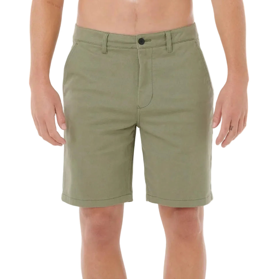 Rip Curl Classic Surf Chino Walkshort in Cactus Green