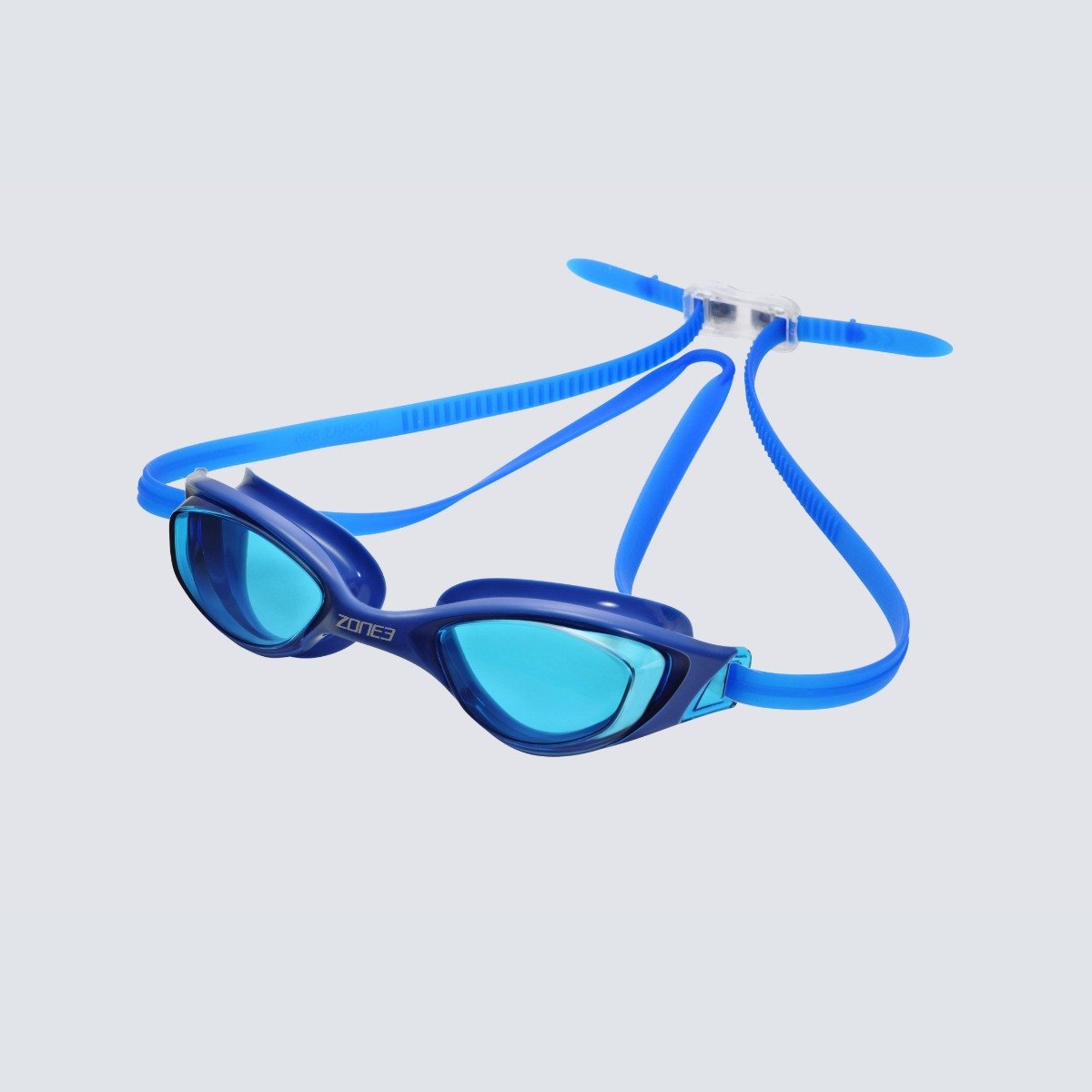 Zone3 Aspect Tinted Swim Goggles 2021 - Aqua/Blue - Full View