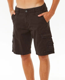 Rip Curl Classic Surf Trail Cargo Shorts in Washed Black