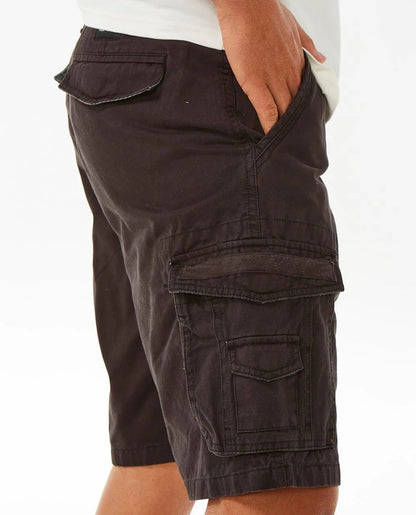 Rip Curl Classic Surf Trail Cargo Shorts - Washed Black