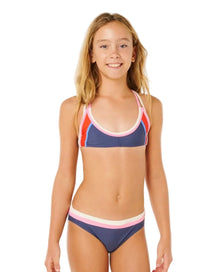 Rip Curl Surf Revival Girls Bikini in Navy