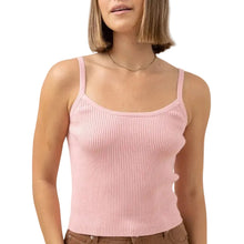 Rhythm Yumi Knit Womens Top - Pink Salt