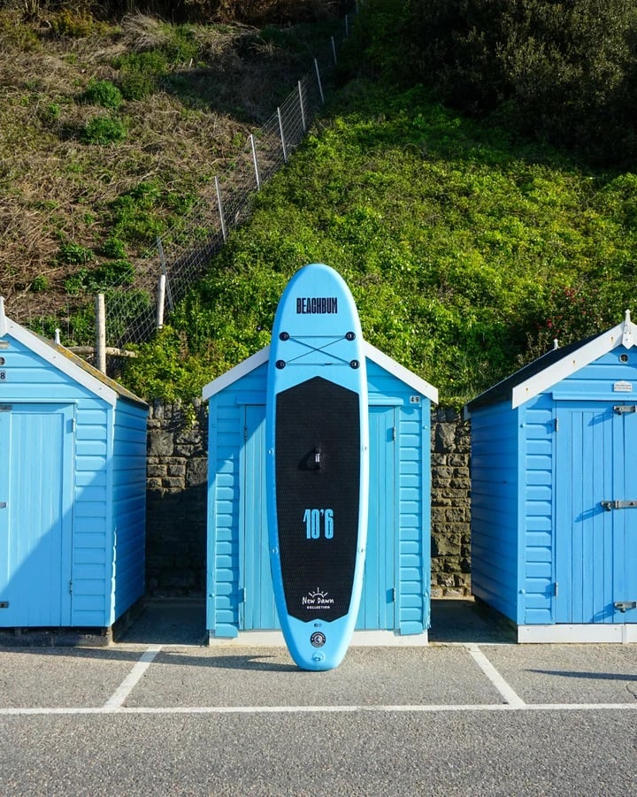 Beachbum New Dawn Complete SUP Package - Blue/Black