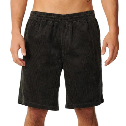 Rip Curl Premium Surf Cord 19 inch Volley Shorts in Black