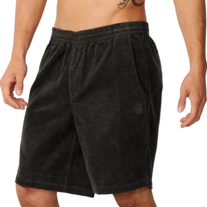 Rip Curl Premium Surf Cord 19 inch Volley Shorts - Black