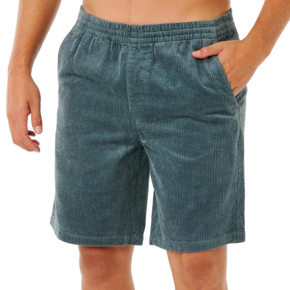 Rip Curl Premium Surf Cord 19 inch Volley Shorts in Pine Night