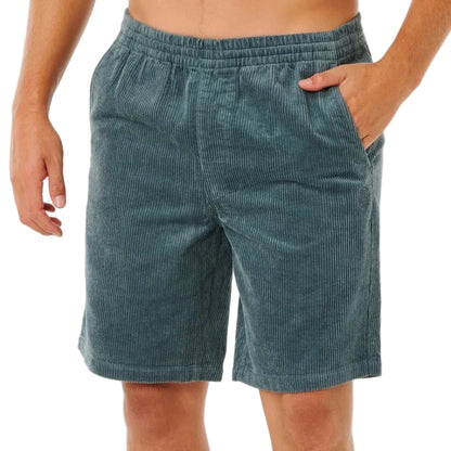 Rip Curl Premium Surf Cord 19 inch Volley Shorts in Pine Night
