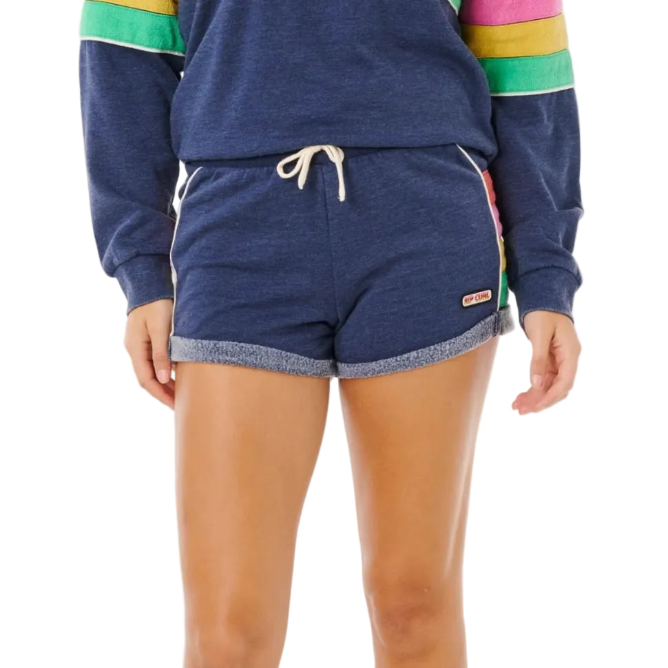 Rip Curl Surf Revival Fleece Shorts in Dark Navy