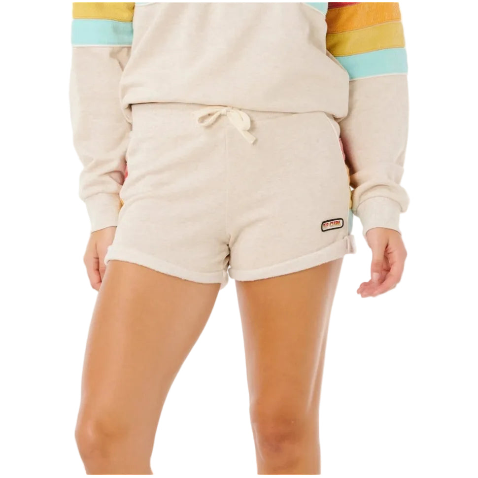 Rip Curl Surf Revival Fleece Shorts in Oatmeal
