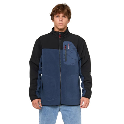 Rip Curl Anti Series Search Zip Crew in Light Navy