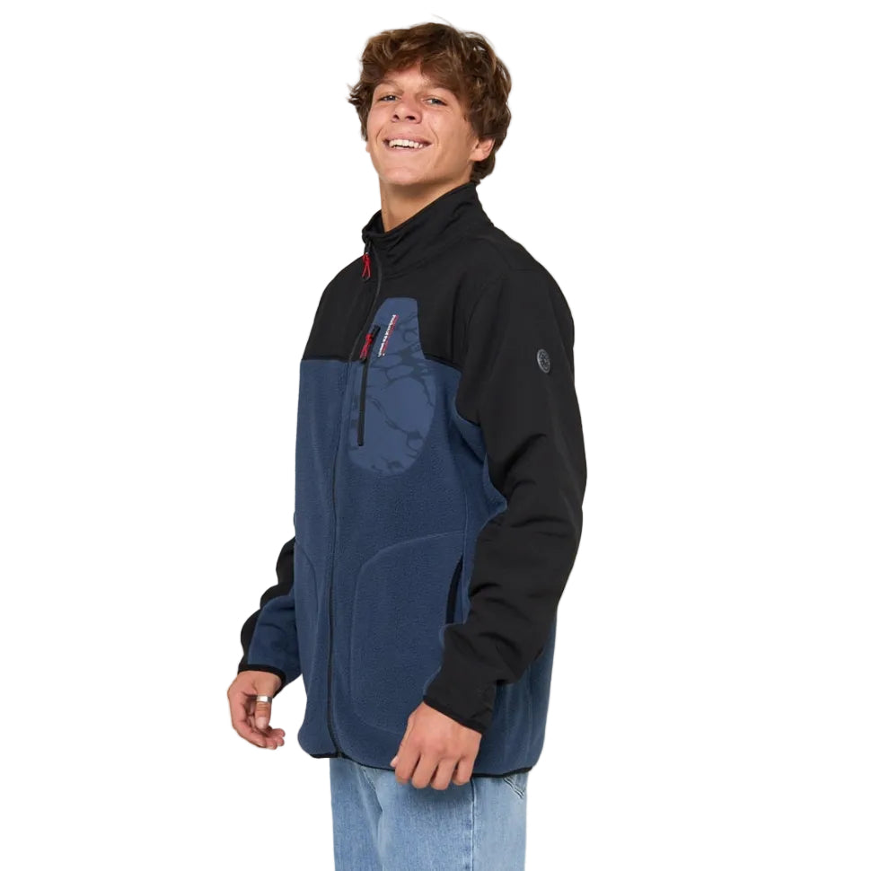 Rip Curl Anti Series Search Zip Crew - Light Navy