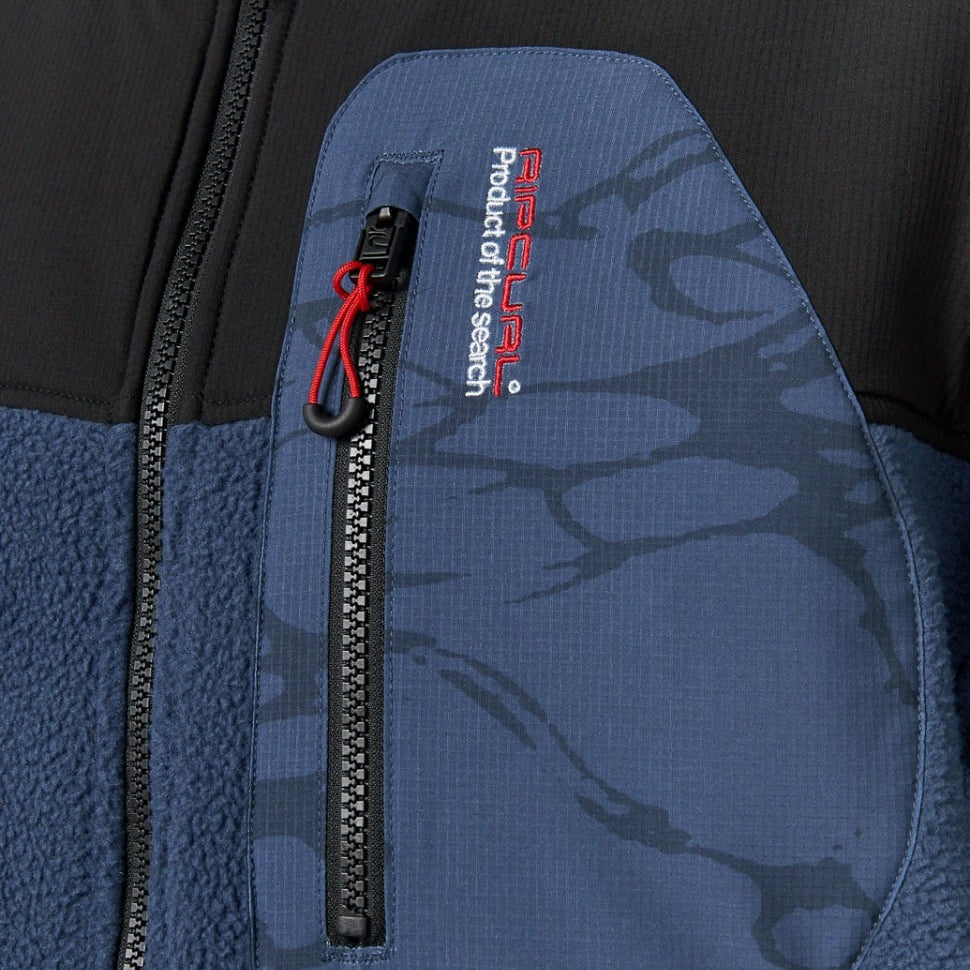 Rip Curl Anti Series Search Zip Crew - Light Navy