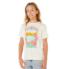 Rip Curl Sunshine Squad Band Girls Tee - Bone