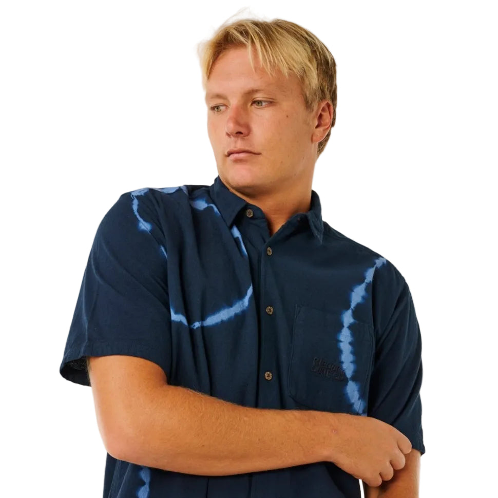 Rip Curl Pacific Rinse S/S Shirt - Dark Navy