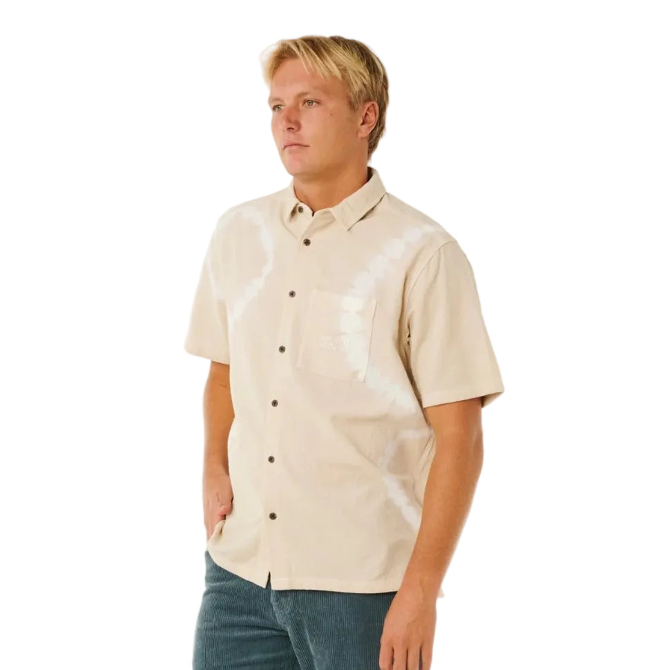 Rip Curl Pacific Rinse S/S Shirt - Bone