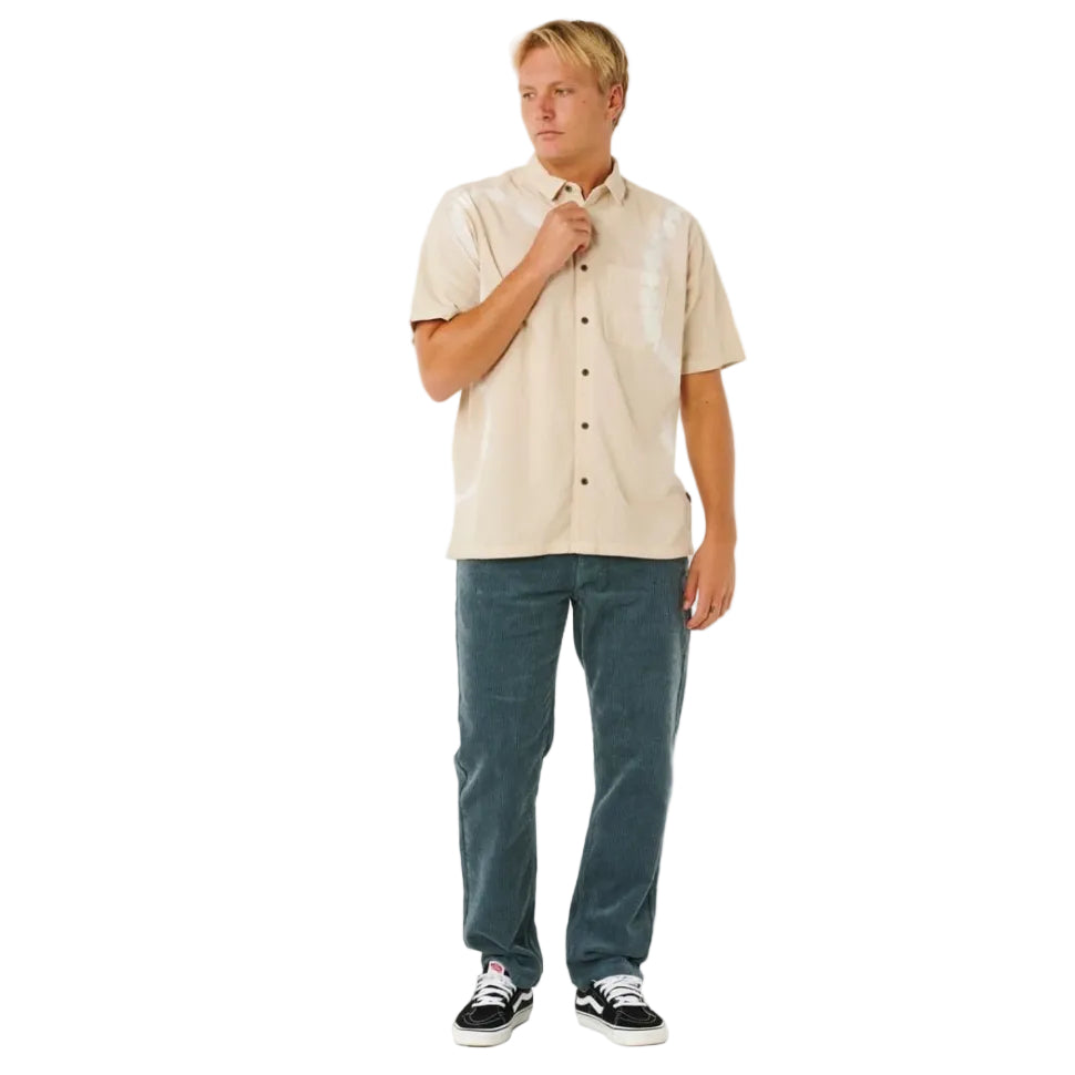 Rip Curl Pacific Rinse S/S Shirt - Bone