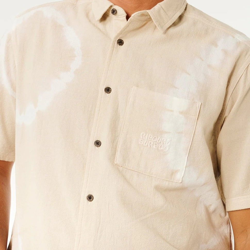 Rip Curl Pacific Rinse S/S Shirt - Bone