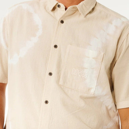 Rip Curl Pacific Rinse S/S Shirt - Bone