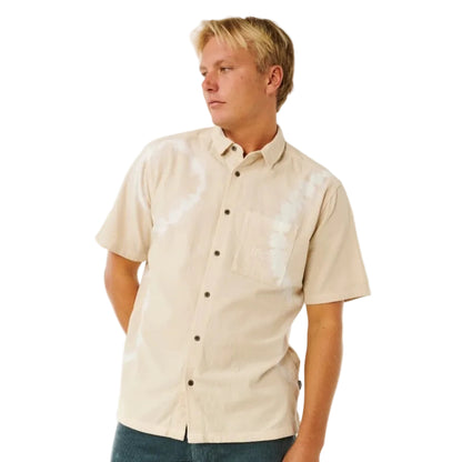 Rip Curl Pacific Rinse S/S Shirt - Bone