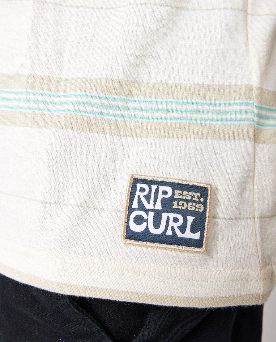 Rip Curl Pacific Rinse Stripe Tee - Bone
