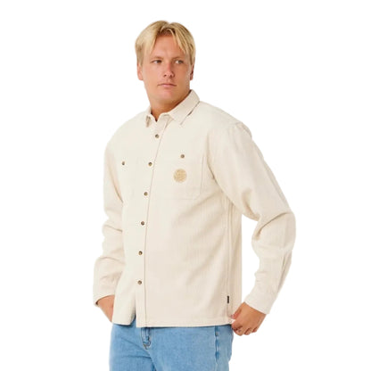 Rip Curl Premium Surf Cord L/S Shirt - Sand Dune