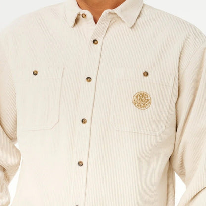 Rip Curl Premium Surf Cord L/S Shirt - Sand Dune