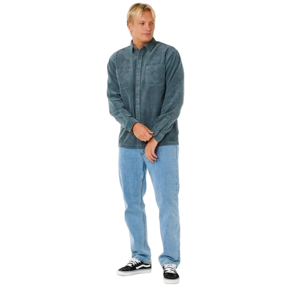 <tc>Rip Curl</tc> Chemise Premium Surf Cord L/S - Pine Night