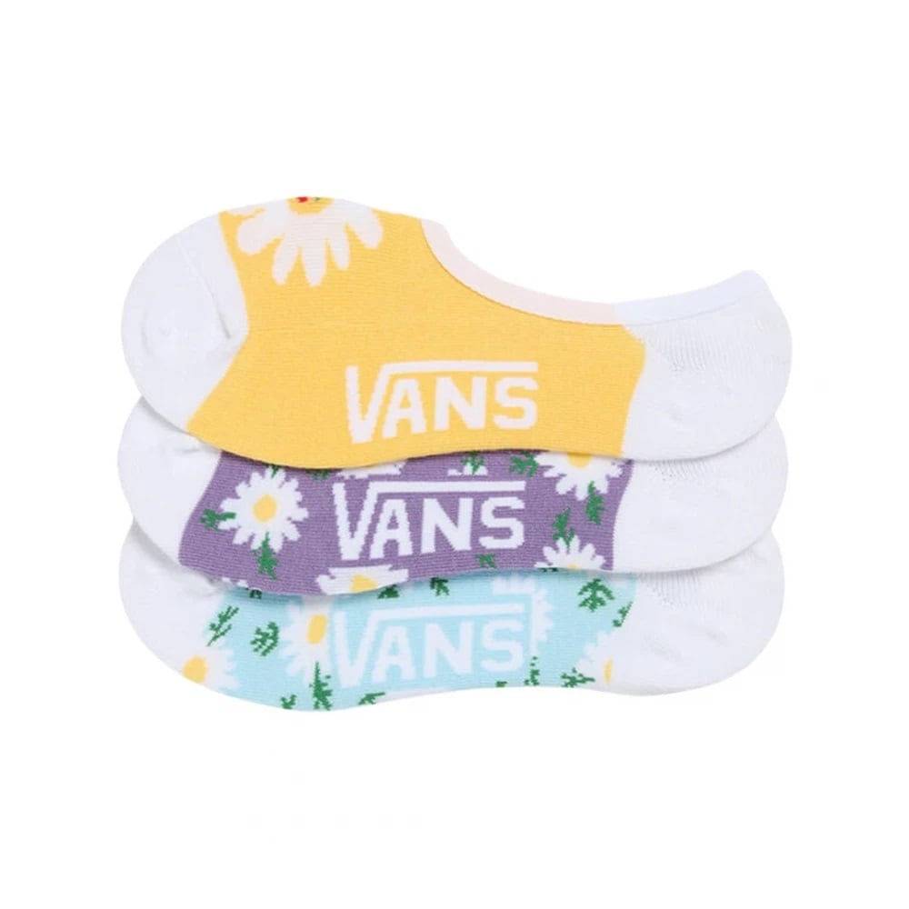 Vans Buggin Out Canoodle Socks (3 pairs) in Crystal Blue