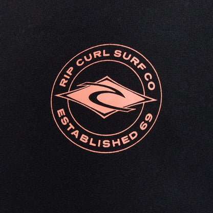 Rip Curl Staple Crew in Black