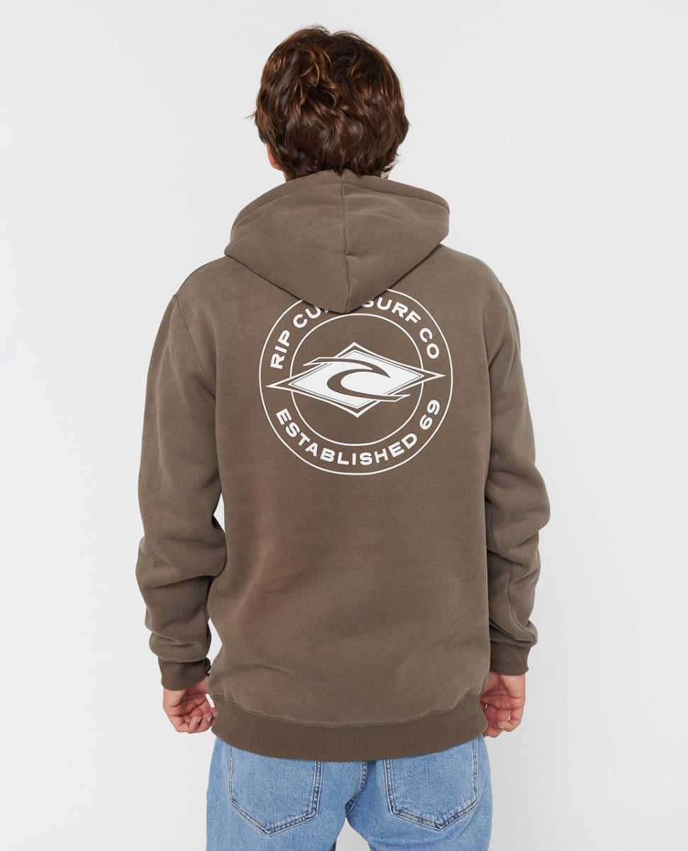 Rip Curl Staple Hoodie - Rock