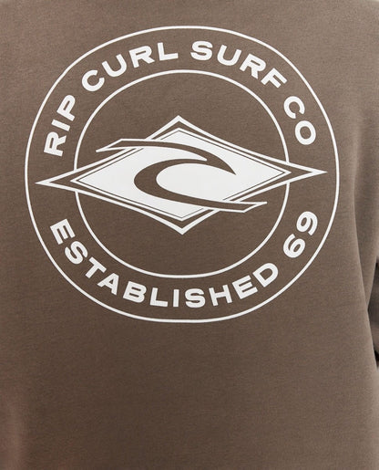 Rip Curl Staple Hoodie - Rock