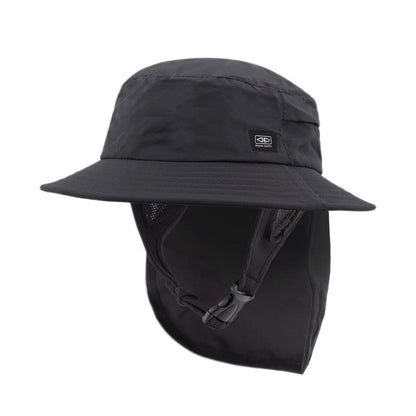 Ocean & Earth Indo Stiff Peak Surf Hat in Charcoal
