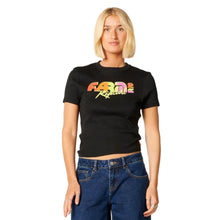 Rip Curl Womens Carioca Fitted Tee in Black