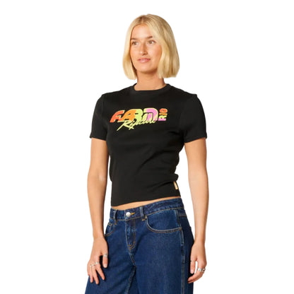 Rip Curl Womens Carioca Fitted Tee - Black