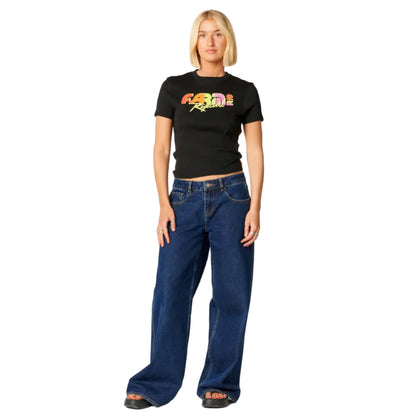 Rip Curl Womens Carioca Fitted Tee - Black