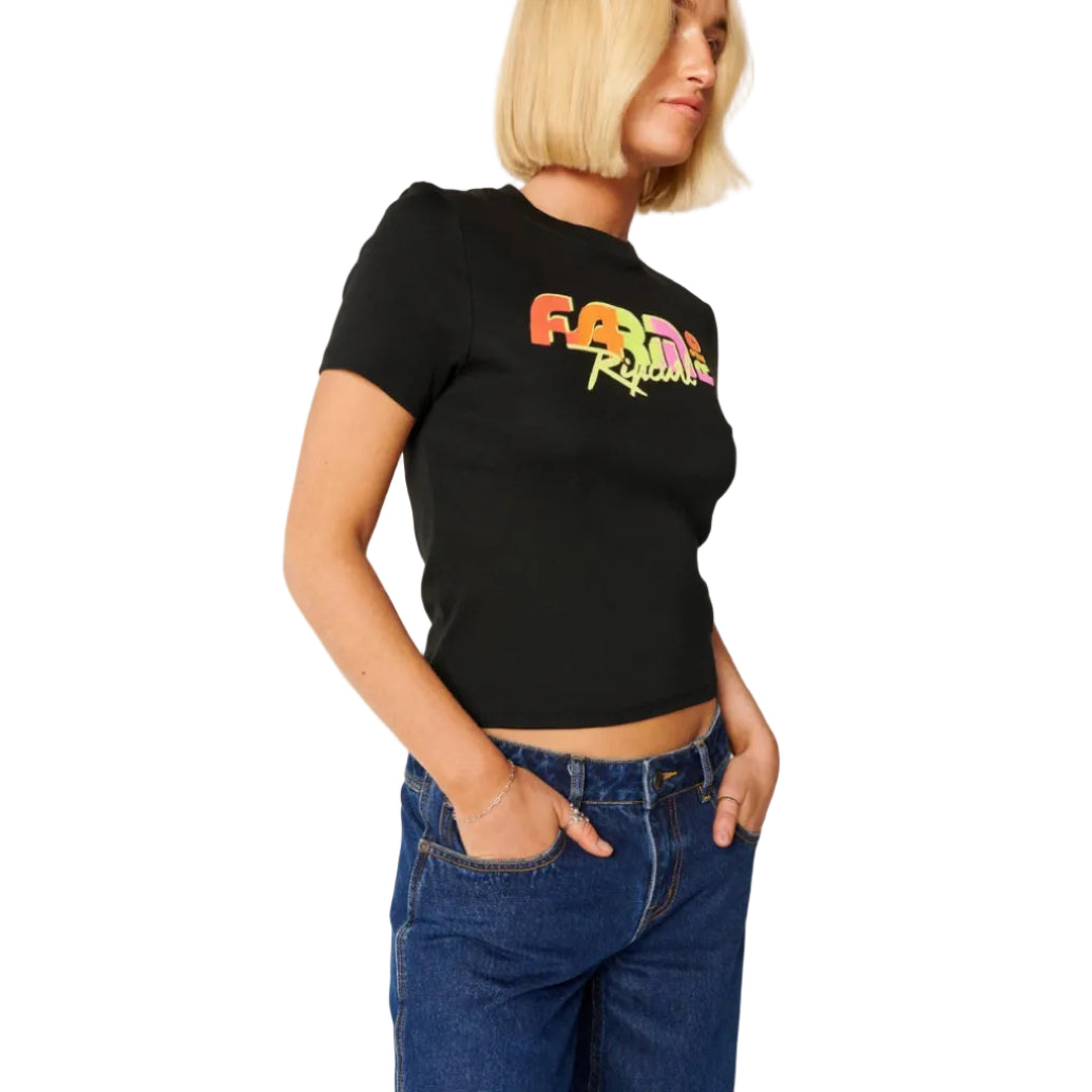 Rip Curl Womens Carioca Fitted Tee - Black