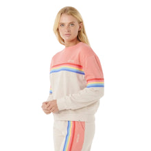 Rip Curl Womens Surf Revival Crew Jumper in Oatmeal Marle