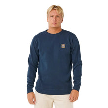 Rip Curl Pacific Rinse Patch Crew Jumper - Dark Navy